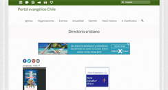 Desktop Screenshot of cristianismo.cl